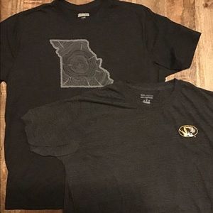 2 Missouri crew s/s tees